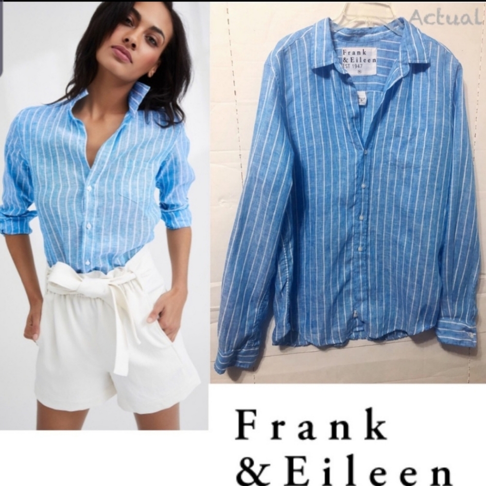 Frank&Eileen Barry striped shirt